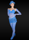 body painting and human statues